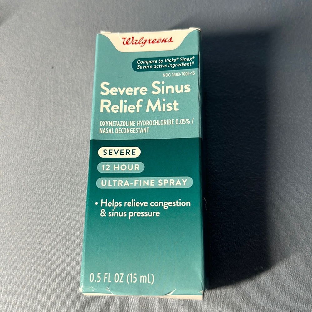 Severe Sinus Relief Mist 0.5 fl oz